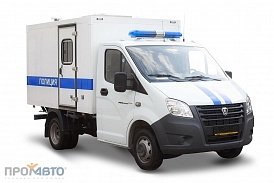Vehículo especial para transportar detenidos en chasis GAZel Next 2