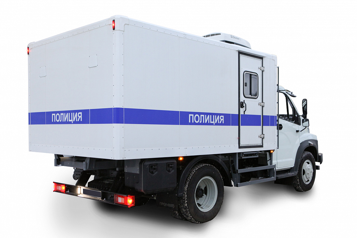 Vehículo especial para transportar detenidos en chasis GAZ C41R13 4