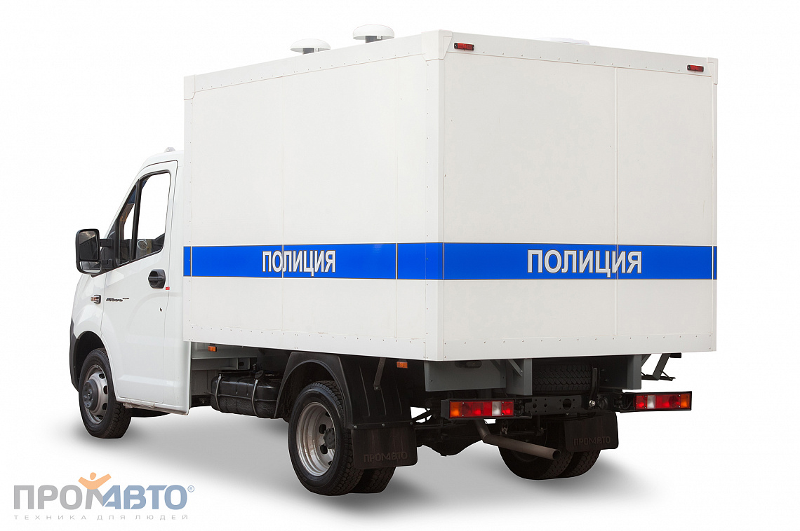 Vehículo especial para transportar detenidos en chasis GAZel Next 4