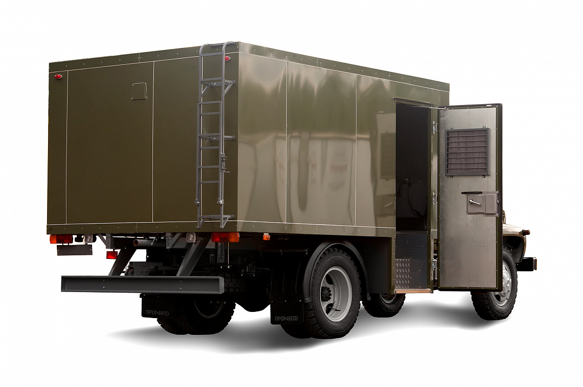 Vehículo especial para transportar detenidos en chasis GAZ 3309 5
