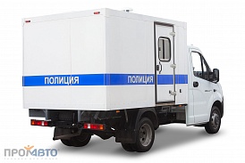 Vehículo especial para transportar detenidos en chasis GAZel Next 3