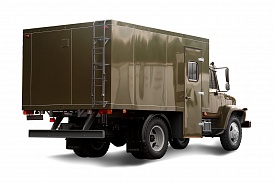Vehículo especial para transportar detenidos en chasis GAZ 3309 4